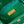 CC 24A Mini Top Handle 13cm Green Wax Leather Gold Hardware 238465