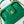 CC 24A Mini Top Handle 13cm Green Wax Leather Gold Hardware 238465