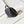 CC 24A Top Handle 23.5cm Black Wax Leather Gold Hardware 238469