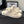 CC DAD SANDAL MULE IN PELLICCIA DI AGNELLO BIANCA