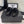 CC DAD SANDAL MULE IN PELLICCIA DI AGNELLO NERA