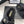 CC DAD SANDAL MULE IN PELLICCIA DI AGNELLO NERA