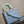 Lady Bag 17cm Celeste Blue Pale Green Lambksin