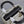 Lady Bag 20cm White Black Lambskin