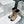 CC Rain Boot Beige Black Rubber