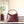 24B Cluth With Chain Burgundy Lambskin Gold Hardware