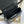 SMALL 19 MONTAIGNE AVENUE TOP HANDLE BAG BLACK SMOOTH CALFSKIN