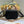 SMALL 19 MONTAIGNE AVENUE TOP HANDLE BAG BLACK SMOOTH CALFSKIN