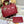 SMALL 28 TOUJOURS BAG IN RUBY RED MACROCANNAGE LAMBSKIN