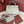 LOOM BAG 25 IN PALE GRAY SMOOTH CALFSKIN WITH GOLD HARDWARE