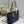 MEDIUM 37 TOUJOURS BAG IN BLACK CANNAGE DENIM