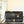CC 24K Flap Bag 23cm Black Grained Calfskin Gold Hardware