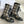 Stivaletto CD D-Unit in tela beige scuro e pelle bovina lucida 105082