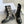 CD D-Unit Ankle Boot In Dark Beige Mix Black Canvas And Glossy Cowhide 105082