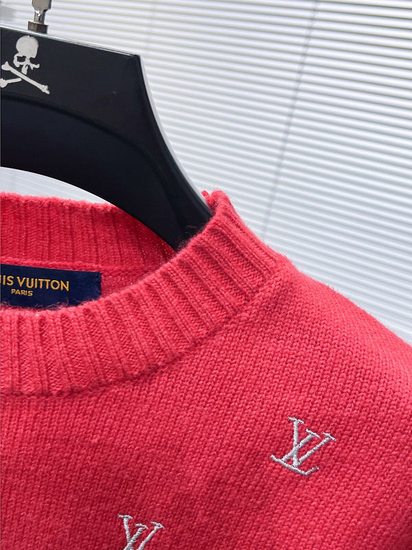 LV SWEATER IN RED WOOL 238798