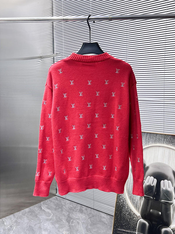LV SWEATER IN RED WOOL 238798