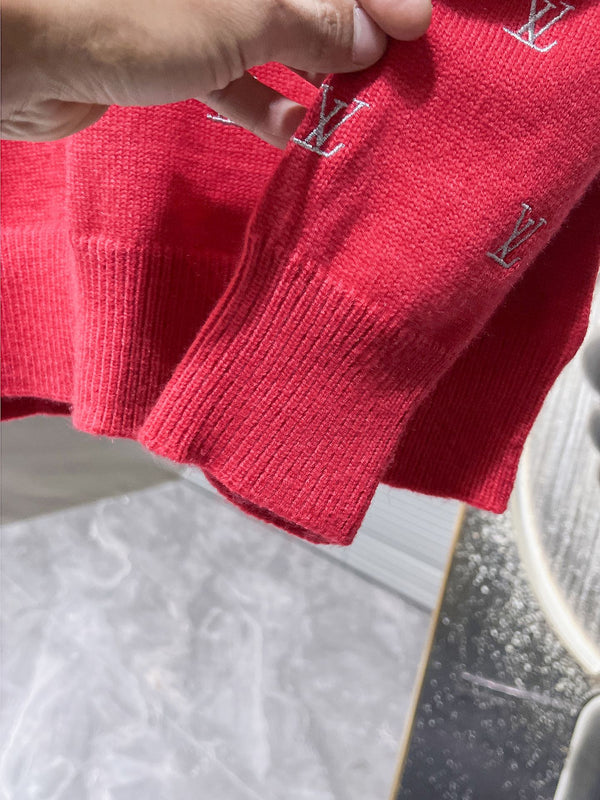 LV SWEATER IN RED WOOL 238798