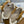 CD Toujours 37 Camel Brown Cowhide And Fur Gold Hardware