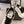 CC Sneaker In White Mix Black Cowhide 147102