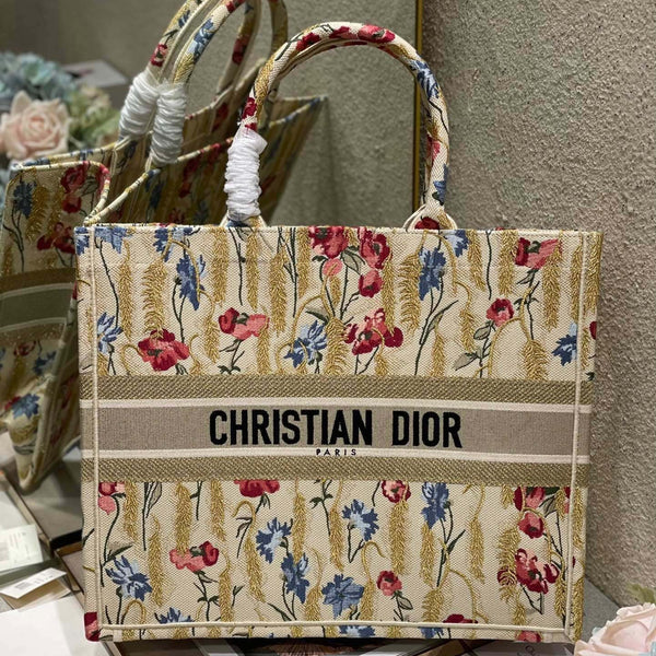 Borsa in tela CD Hibiscus Book Tote da 42 cm 336576