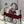Borsa a tracolla in tela con ritratto a forma di cuore, 42 cm, CD 336573