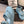 Sandali infradito CC in pelle di agnello blu notte 147039