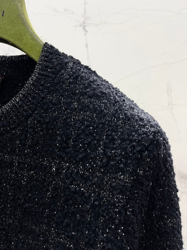 Gucci 2025 Cardigan in lana blu scuro