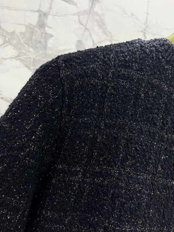 Gucci 2025 Cardigan in lana blu scuro