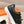 HM Day Sneakers Studs Black White Calfskin 577508