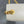 Celine Chain Besace Clea Bag Triomphe White Calfskin GHW