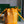 PETIT FLOT BUCKET BAG 22 IN YELLOW GOYARDINE CANVAS AND LAMBSKIN TRIM