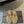Alaia 25 Fishnet Flat Mules Gold Lampskin 303680
