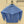 Miu Miu 25 Bow Tie Vest Shirt Blue Cotton