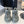SNEAKERS CHUNKY IN POLIURETANO, POLIESTERE E NYLON GRIGIO MANTELLO