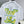 LV SHORT-SLEEVED SHIRT IN WHITE COTTON GREEN YELLOW LOGO 238815