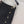 LV 25 Monogram Jacquard Logo Denim Skirt Black Cotton