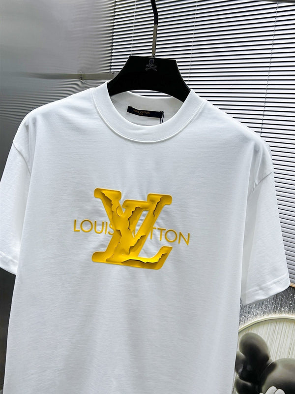 LV T-SHIRT IN WHITE COTTON 238819