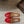 Alaia 25 Infradito Fishnet Flat Mules Red Lampskin 303710