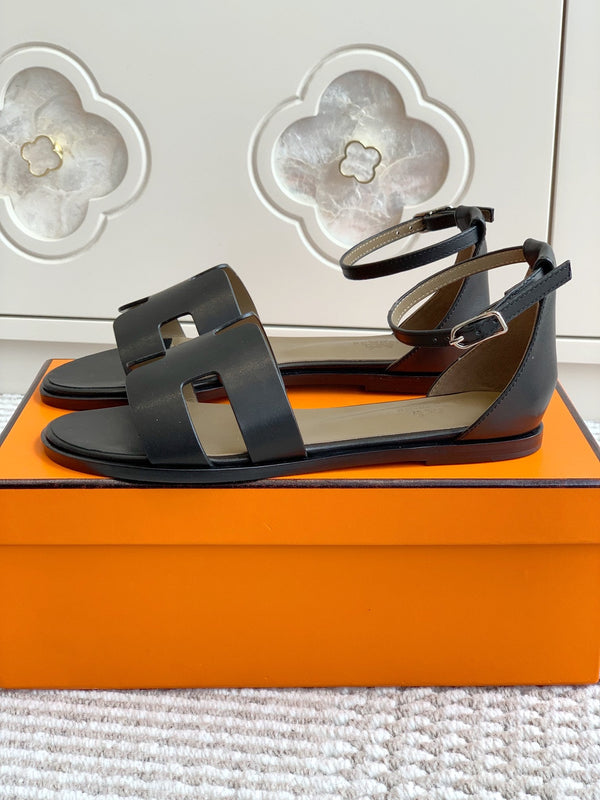 HM 25 Santorini Nero Etoupe Vitello