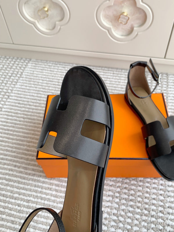 HM 25 Santorini Nero Etoupe Vitello