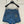 LV Denim Fabric Short Blue Cotton