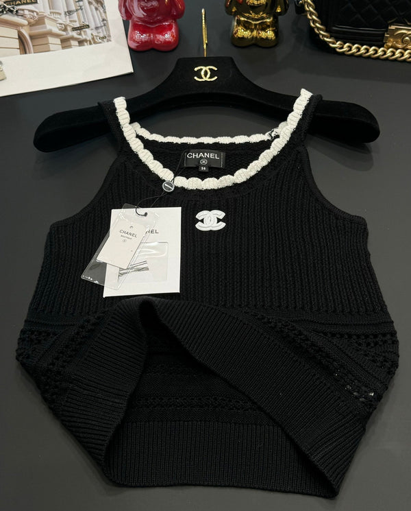 Chanel 25 Tank Top Laine Wool 232727