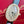Baignoire 23mm Pink Gold Case Diamond Bezel Dark Green Leather Strap