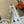 LV x TM Coussin BB 21cm Bianco Multicolore Pelle di agnello con monogramma in rilievo