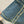 LV Hair Edge Craftsmanship Denim Dress Blue Cotton
