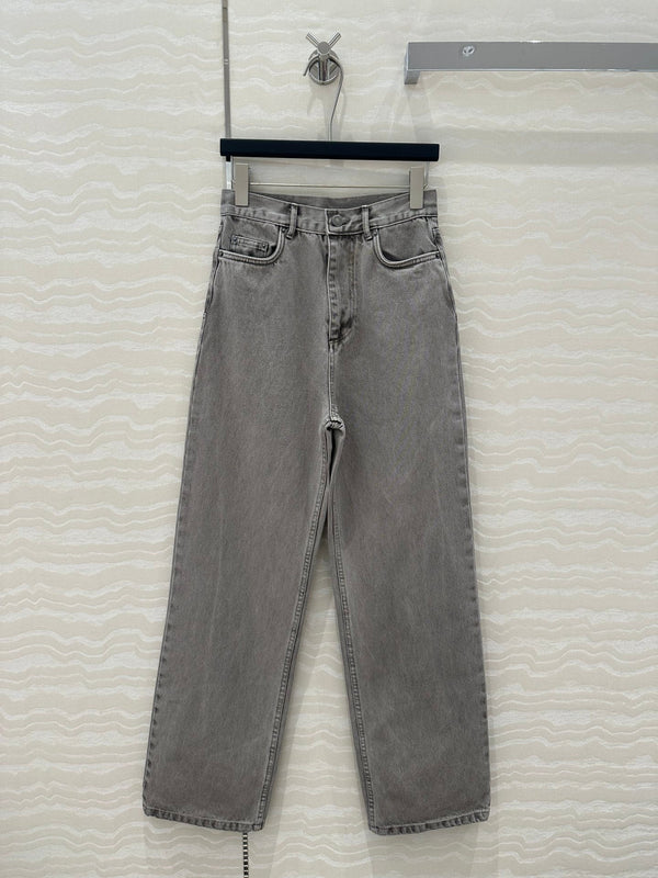 CD Straight Jeans Gray cotton