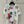 LV Pattern Logo Positioning Poster Badge Printed T-shirt White Cotton