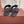 LP Flip Flops In Black Lambskin Snake Embossing