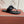 LP Flip Flops In Black Lambskin Snake Embossing