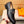 Mocassino da uomo HM in pelle di vacchetta nera 616500
